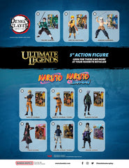 Ultimate Legends Naruto Itachi 5-inch poseability supports recreating iconic scenes.