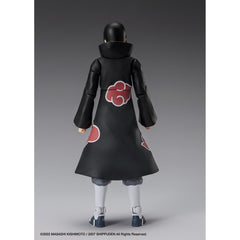 Ultimate Legends Naruto Itachi 5-inch Sharingan eye detail highlights character likeness.