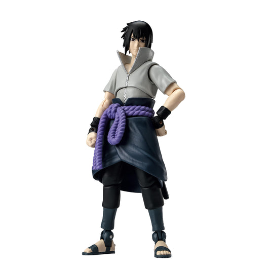 Ultimate Legends Naruto Sasuke 5-inch front view figure for display and posing.