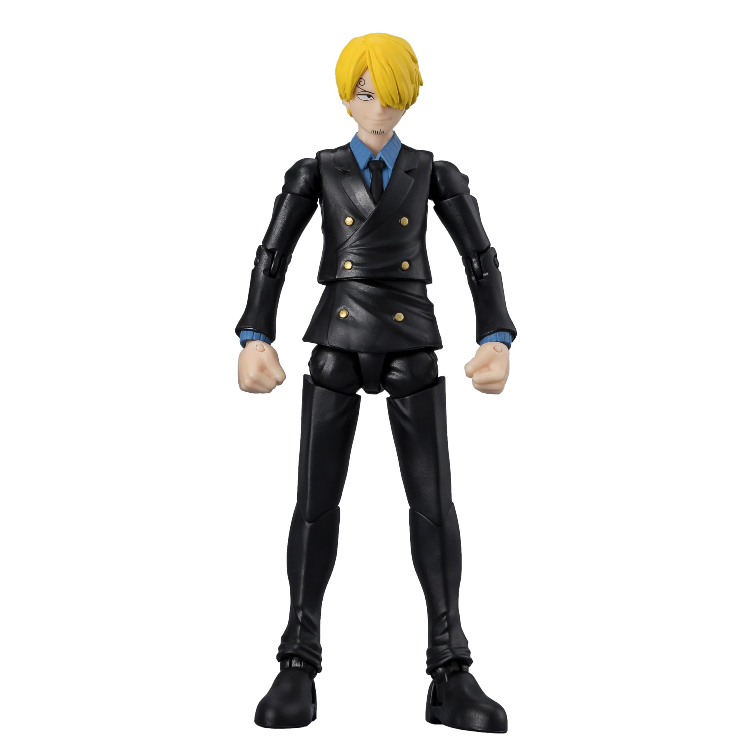 Ultimate Legends Sanji 5-inch figure 27-point articulation for versatile posing.