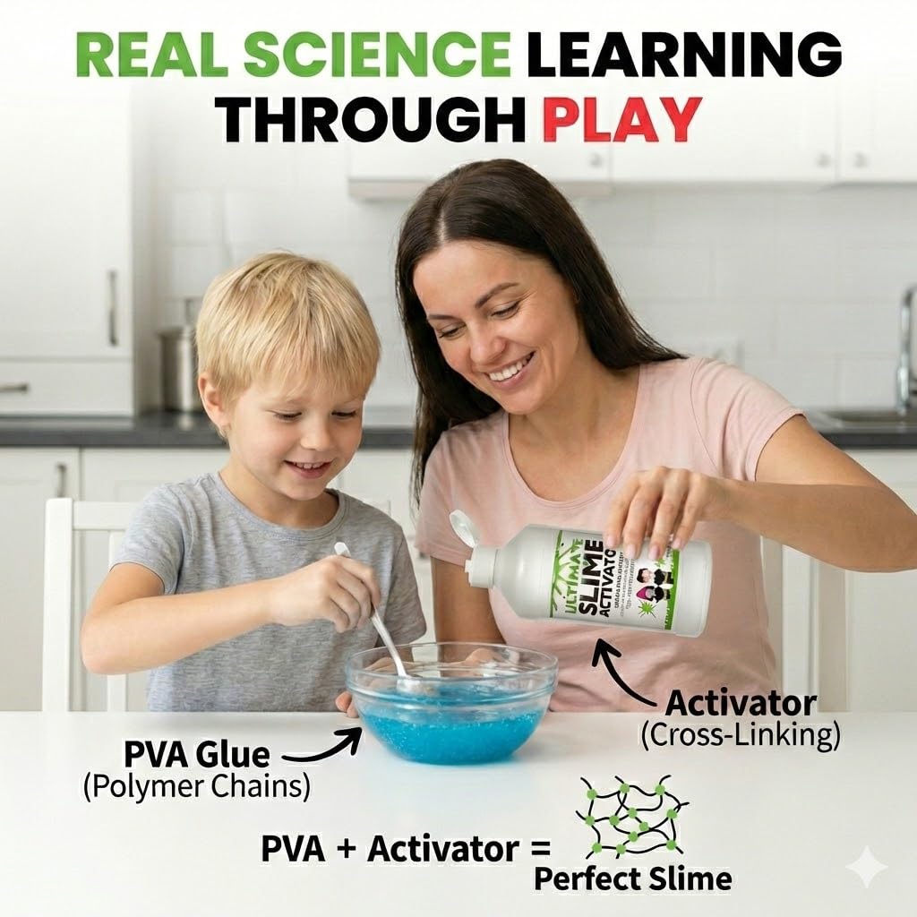 Ultimate Science US-made slime activator for trusted quality