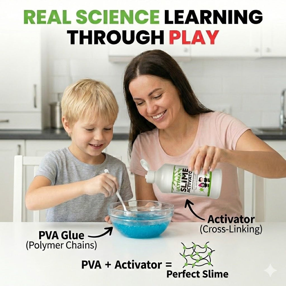 Ultimate Science US-made slime activator for trusted quality