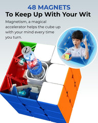 Ultimate Speed Cube in hand demonstrates compact size and comfortable weight.