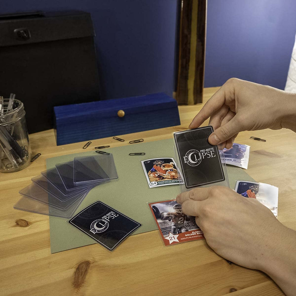 Ultra PRO 3x4 top loader keeps golf cards safe from damage in sleeves and cases.
