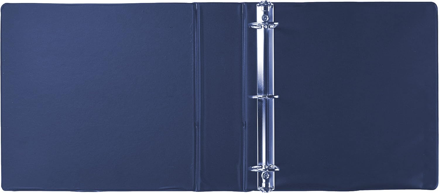 Ultra Pro 3-inch blue collectors album interior with foam padding for safe page loading.