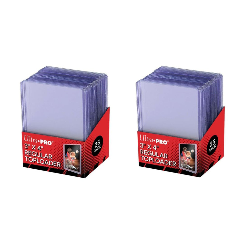 Ultra Pro 3x4 toploader two packs image keeps cards organized and protected