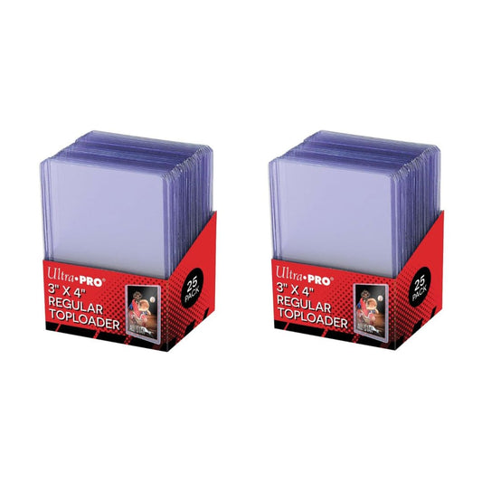Ultra Pro 3x4 toploader two packs image keeps cards organized and protected
