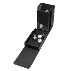 Three injection-molded ramps ensure random, durable dice rolls.
