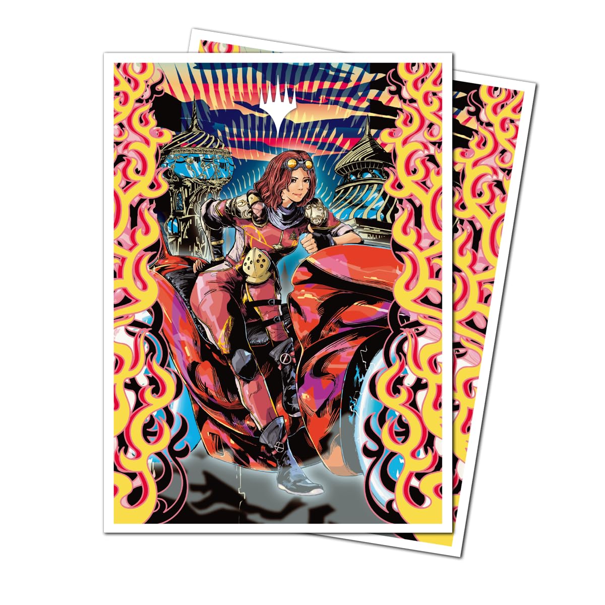 Ultra Pro Apex 105-count pack showing full deck protection for standard MTG decks.