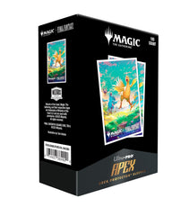Ultra Pro Apex MTG Chocobo back texture sleeve enhances shuffle feel