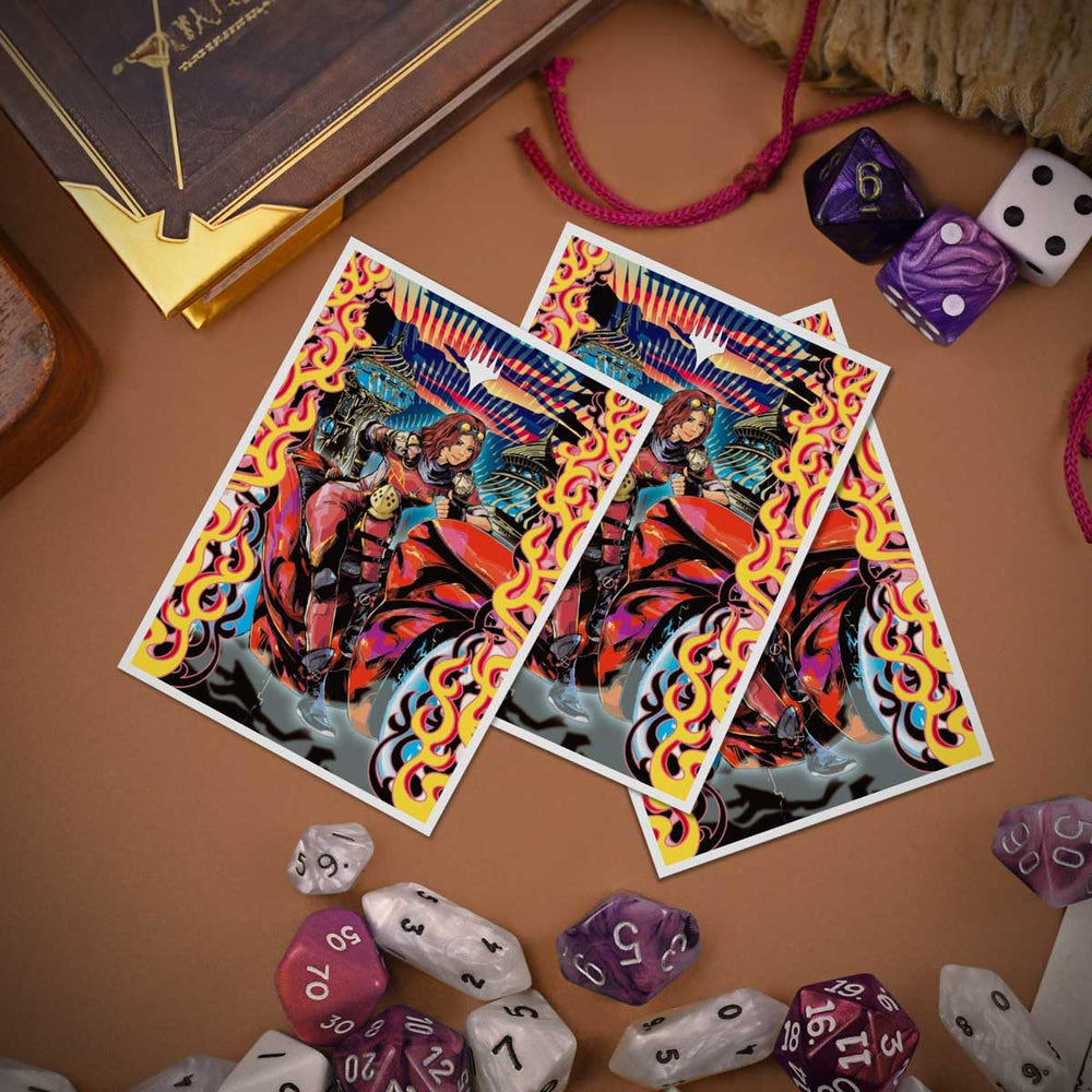 Shuffling with Ultra Pro Apex sleeves preserves feel and protects cards during play.