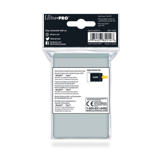 Ultra PRO archival-grade sleeves with hologram seal safeguard cards