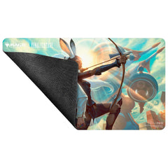 Ultra PRO Baltheir-Fran playmat surface protects cards during play with a smooth glide