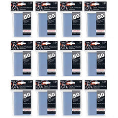 Ultra Pro clear deck sleeves protect cards while staying easy to shuffle.