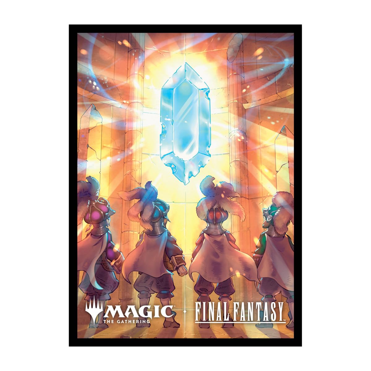 Ultra Pro Crystal's Chosen artwork by Kotetsu Kinoshita enhances deck aesthetics