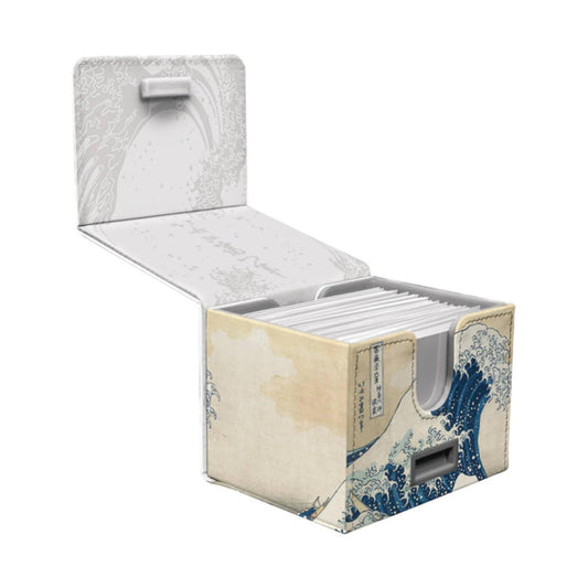 Ultra Pro Alcove Edge deck box featuring The Great Wave Off Kanagawa for secure, portable card storage