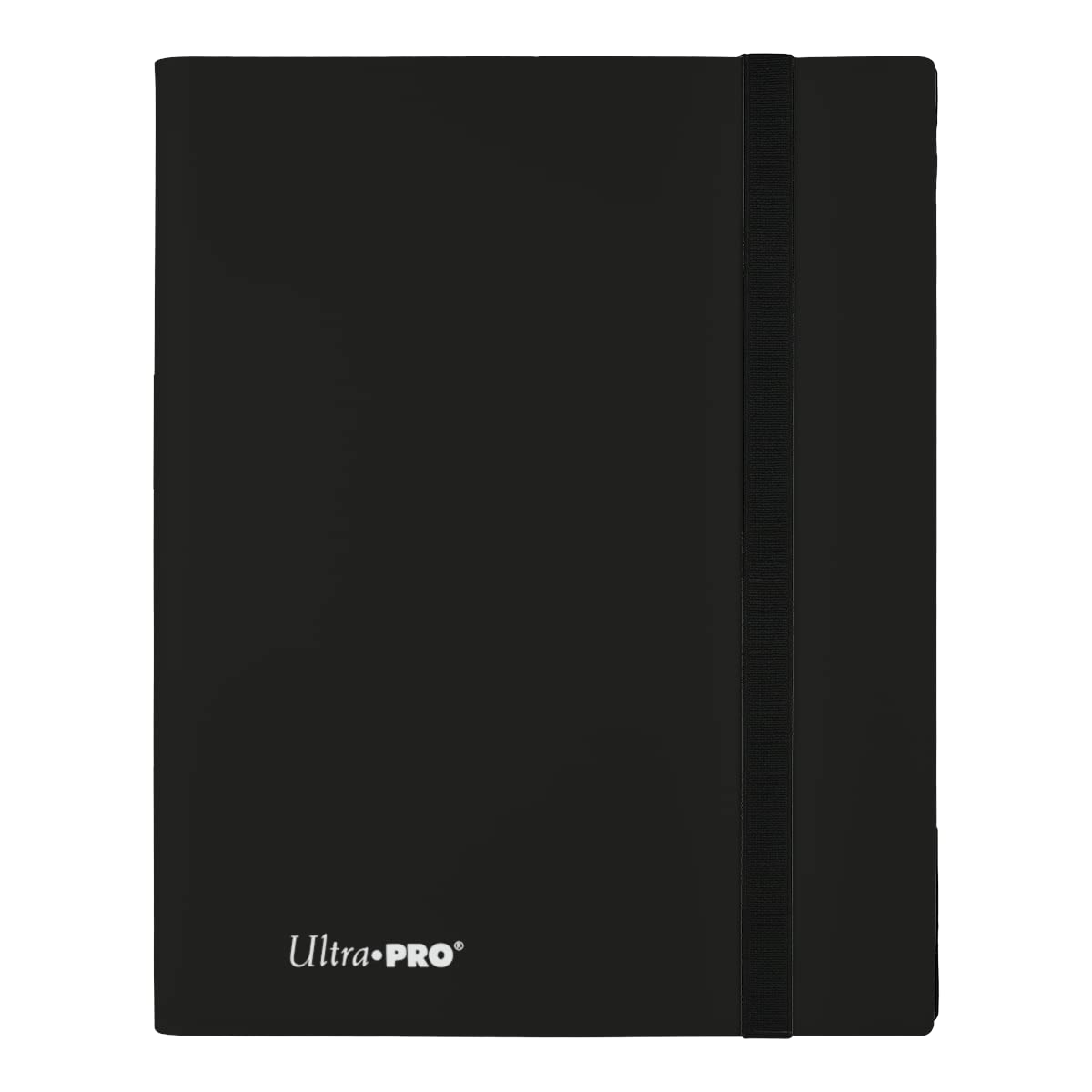 Ultra Pro Eclipse E-15219 jet black front view for organized card storage.