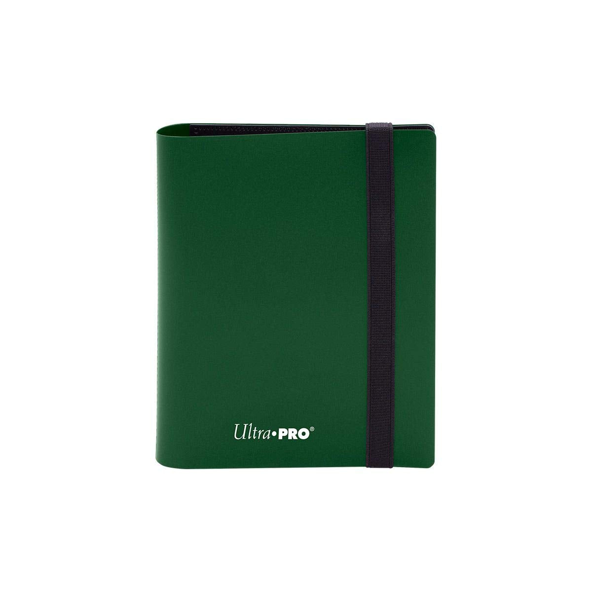 Ultra Pro Eclipse 2-Pocket Binder forest green holds up to 80 cards securely.