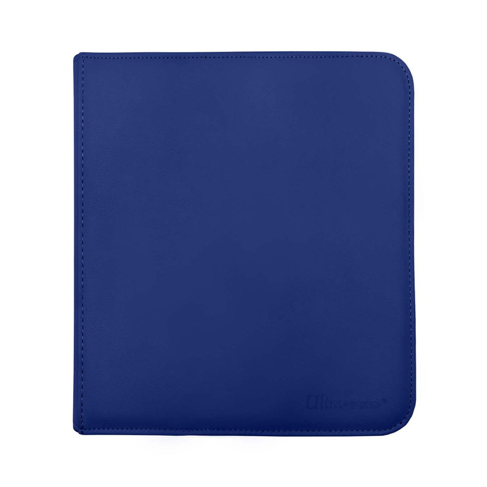 Ultra PRO E-15740 blue cover with zippered closure keeps cards secure during transport.