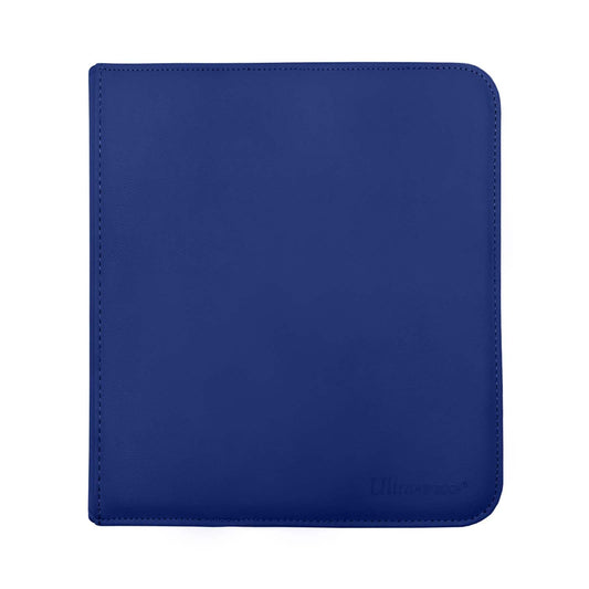 Ultra PRO E-15740 blue cover with zippered closure keeps cards secure during transport.