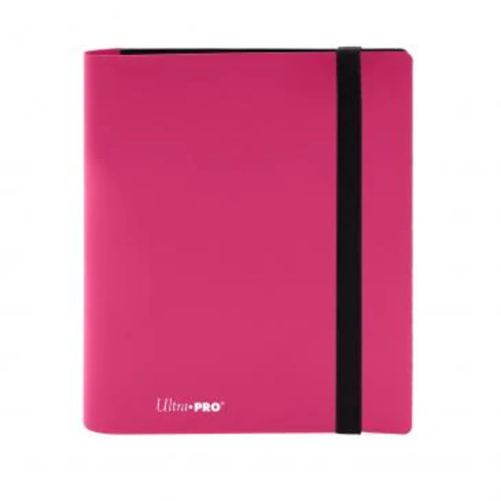 Elastic strap keeps the binder securely closed for travel.