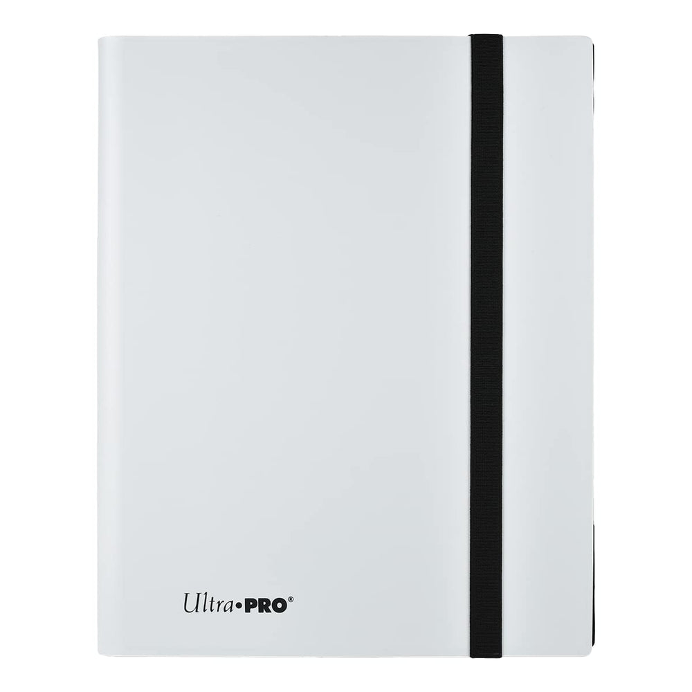 Ultra Pro Eclipse Arctic White front cover showing organized card storage.