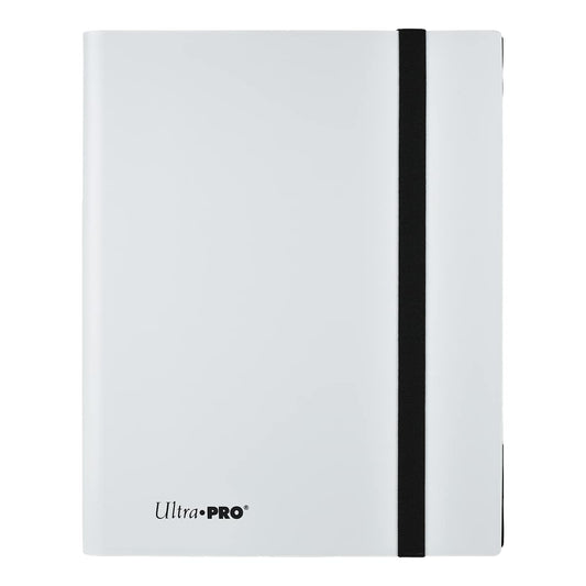 Ultra Pro Eclipse Arctic White front cover showing organized card storage.