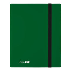 Ultra Pro Eclipse 9-Pocket PRO-Binder Forest Green front cover for organized cards.