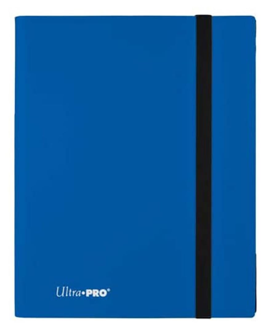 Ultra Pro Eclipse Pacific Blue color close-up highlighting archival-safe finish.