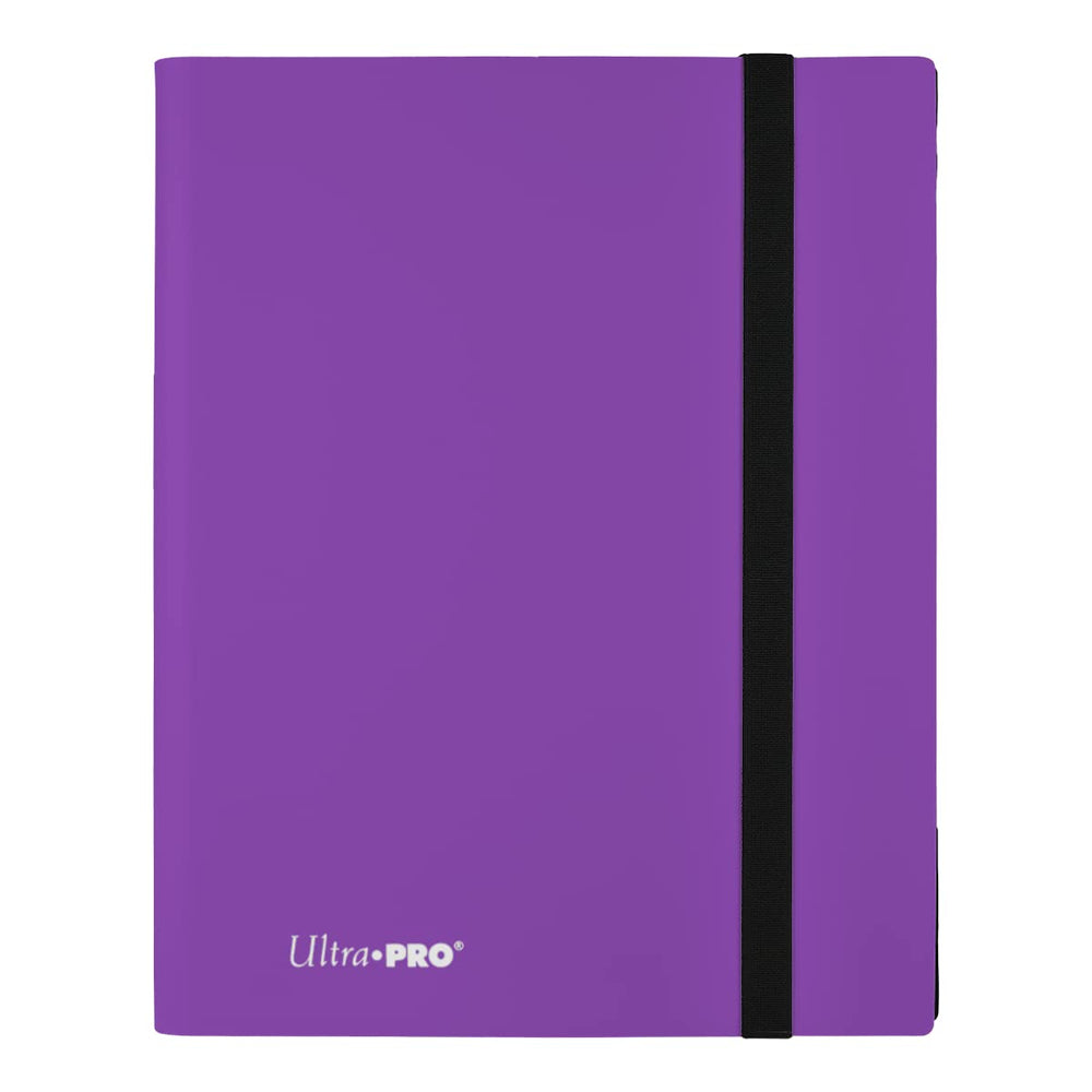 Ultra Pro Eclipse 9-Pocket Binder front view safeguards cards with easy access.