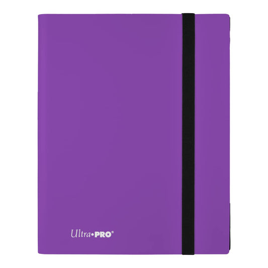 Ultra Pro Eclipse 9-Pocket Binder front view safeguards cards with easy access.