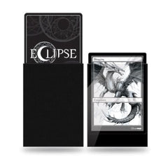 Ultra Pro Eclipse Gloss sleeves back view with opaque back for clean card backs