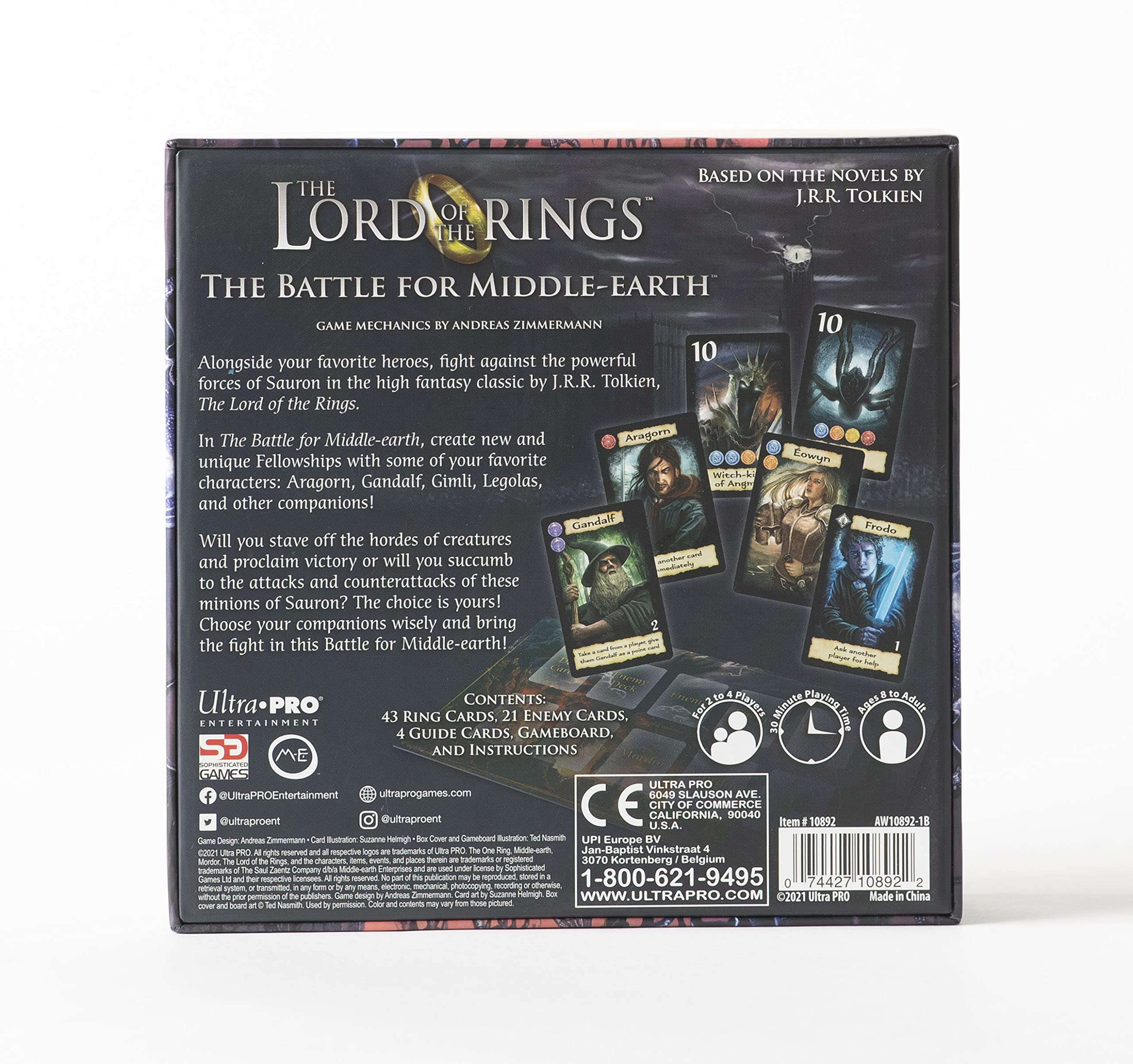Ultra Pro essential companion cards arranged to form a powerful fellowship.