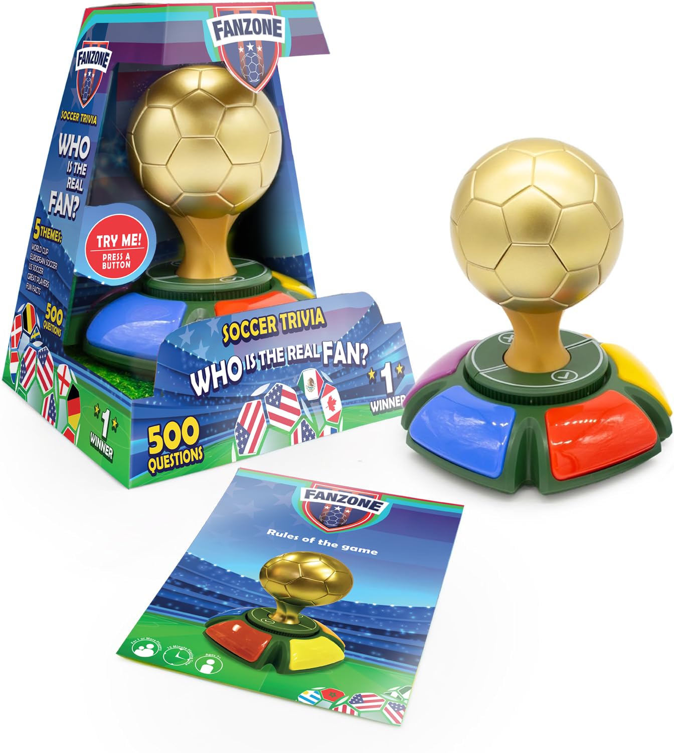 Ultra Pro Fanzone showing five topics spanning World Cup and more