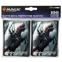 Ultra PRO Final Fantasy X UB Primal Odin sleeves front artwork for display and protection.