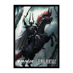 Ultra PRO Final Fantasy X UB Primal Odin sleeves back design shields cards during play.