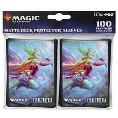 Ultra Pro Final Fantasy X Universes Beyond Terra hero art sleeves protect cards with vibrant artwork.