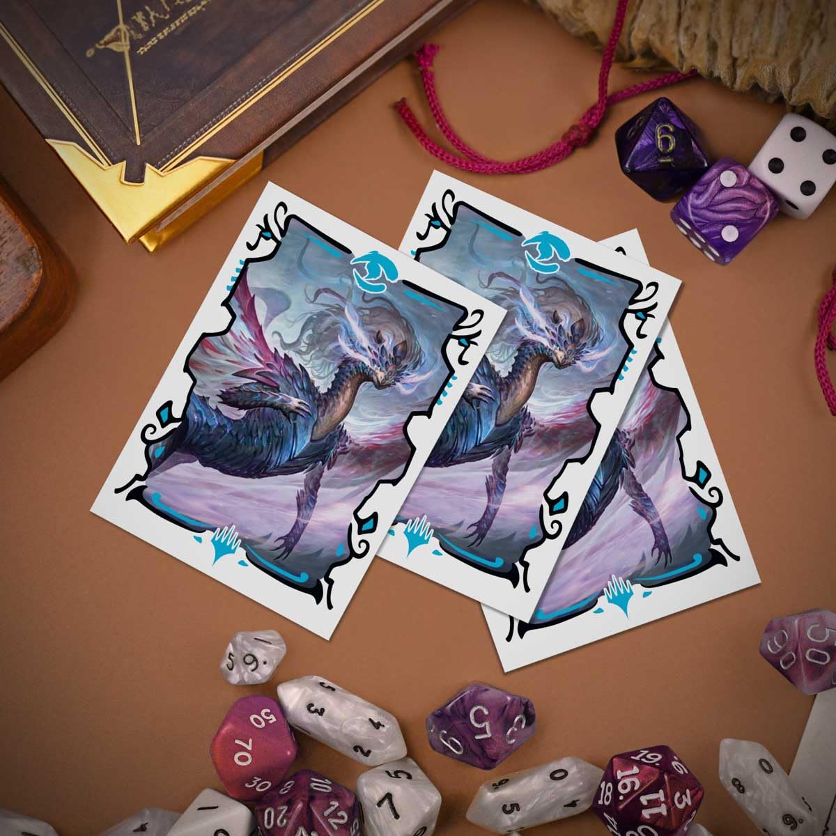Ultra PRO APEX sleeves enabling vivid foil card presentation