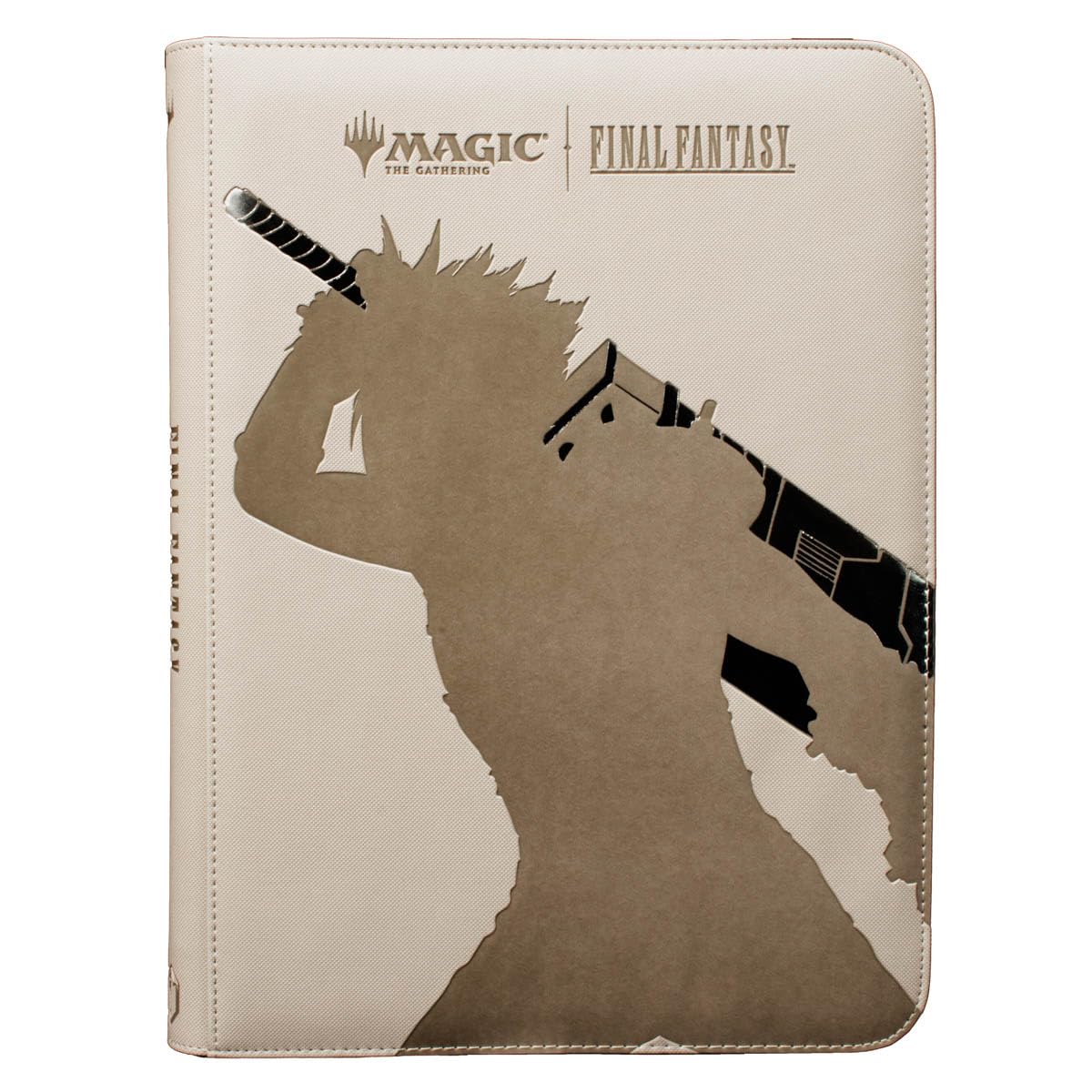 Ultra Pro foil cover with Final Fantasy x artwork showcasing secure display and protection