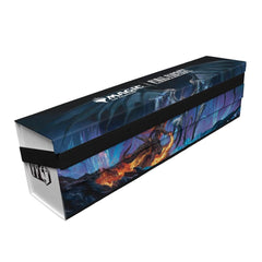 Ultra Pro Gyashl Greens 500-flat-pack box keeps MTG cards organized and travel-ready.