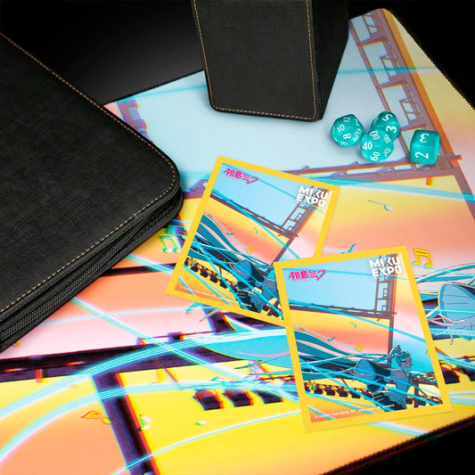 Ultra Pro Hatsune Miku 100ct pack of deck protectors ready for full deck protection in games.