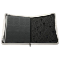 Zippered closure with Swamp motif protects contents during transport