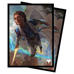 Ultra PRO MTG Karlov Manor sleeve with exclusive artwork for vivid storage and display.