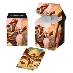 Ultra Pro Murders at Karlov Manor deck box front cover with exclusive artwork protects standard-size cards
