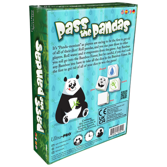 Ultra Pro Pass The Pandas: bamboo roll challenges the next player to match or exceed.