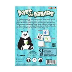 Ultra Pro Pass The Pandas: colorful dice and panda-themed icons spark imagination.