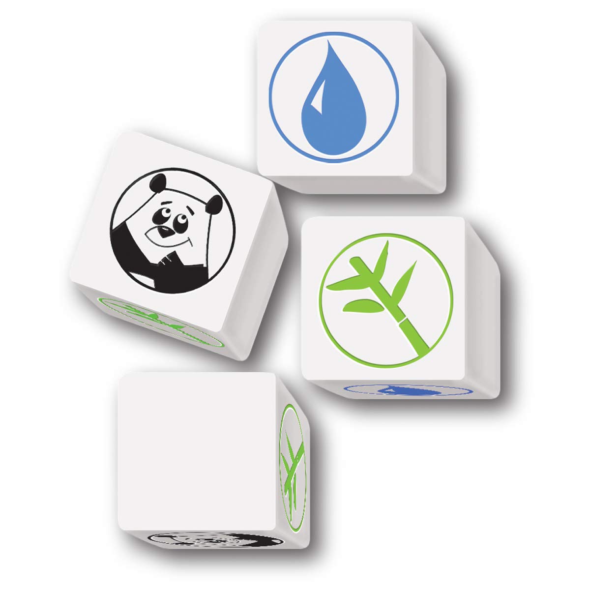 Ultra Pro Pass The Pandas: water roll removes dice, adding surprise to gameplay.