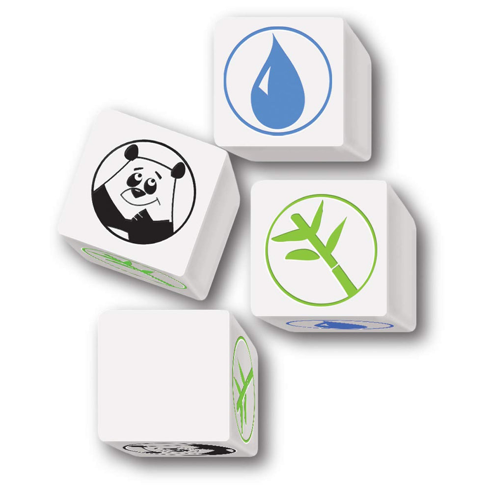 Ultra Pro Pass The Pandas: water roll removes dice, adding surprise to gameplay.