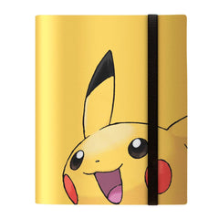 Ultra PRO Pikachu 9-Pocket PRO Binder cover showcases vibrant art for display and collection.