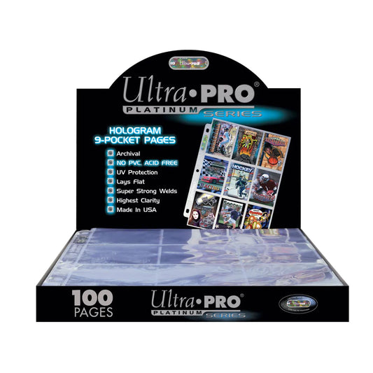 Ultra Pro platinum series card sleeves top-loading protectors for safe card storage